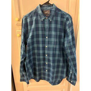 Bonobos Shirt Men Medium Multicolor Long Sleeve Button Down Slim Fit Collared